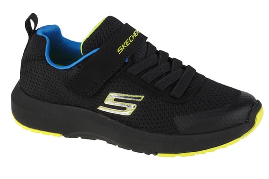 Skechers Dynamic Tread 98151L-BBLM, dla chłopca, buty sneakers, Czarne SKECHERS