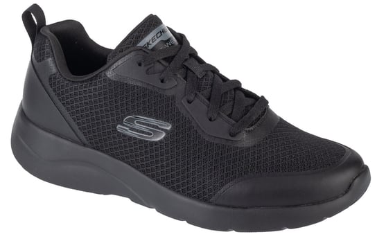 Skechers Dynamight 2.0 - Full Pace 232293-BBK, Męskie, buty sneakers, Czarne SKECHERS