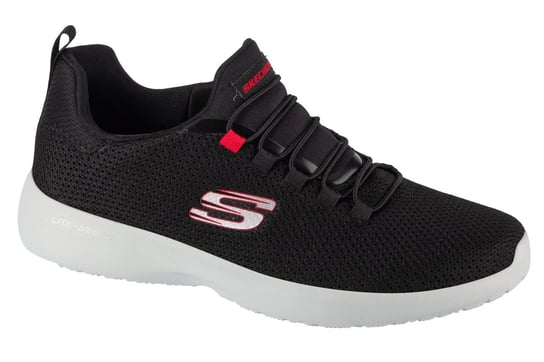 Skechers Dynamight 58360-BKRD, Męskie, buty treningowe, Czarne SKECHERS