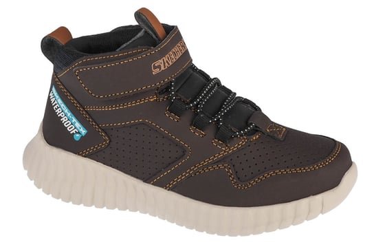 Skechers Elite Flex-Hydrox 97895L-CHOC, chłopięce buty sportowe brązowe SKECHERS