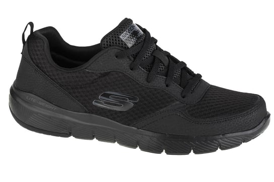 Skechers Flex Advantage 3.0 52954-BBK, Męskie, buty treningowe, Czarne SKECHERS