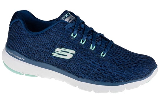 Skechers Flex Appeal 3.0 Satellites 13064-NVGR, damskie sneakersy, granatowe, rozmiar 38 1/2 SKECHERS