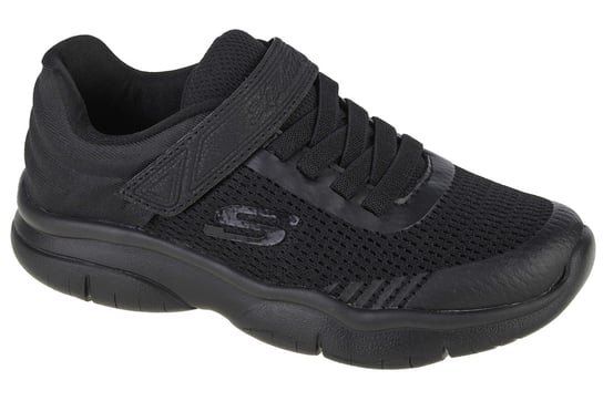 Skechers Flex Blast - Breezy Hype 302476L-BBK, dla chłopca, buty sneakers, Czarne SKECHERS