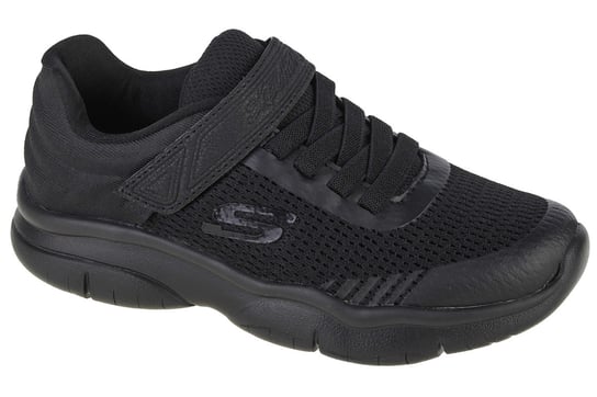 Skechers Flex Blast - Breezy Hype 302476L-BBK, dla dziewczynki, buty sneakers, Czarne SKECHERS