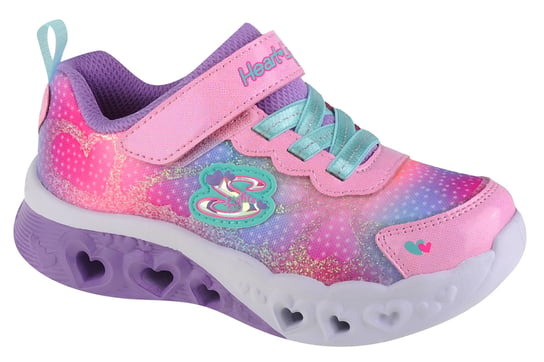 Skechers Flutter Heart Lights 302315N-Pkmt, Dla Dziewczynki, Buty Sneakers, Różowy SKECHERS