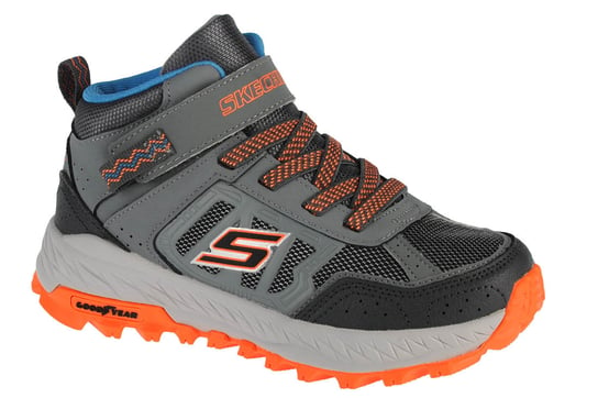 Skechers Fuse Tread-Trekor 403712L-GYCC, chłopięce buty trekkingowe szare SKECHERS
