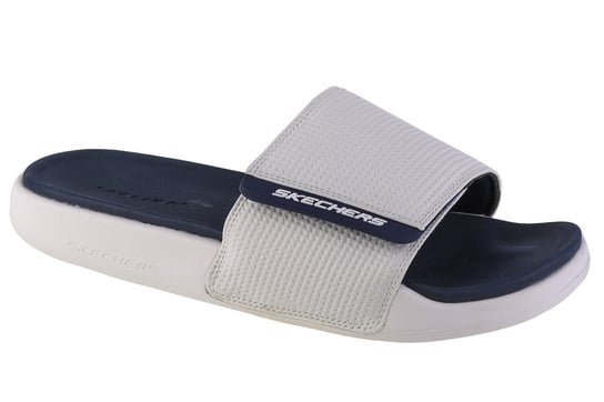 Skechers Gambix 2.0 51729-WNV, Męskie, klapki, Biały SKECHERS