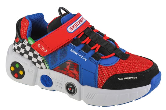 Skechers Gametronix 402260L-BLMT, dla chłopca, buty sneakers, Czerwony SKECHERS