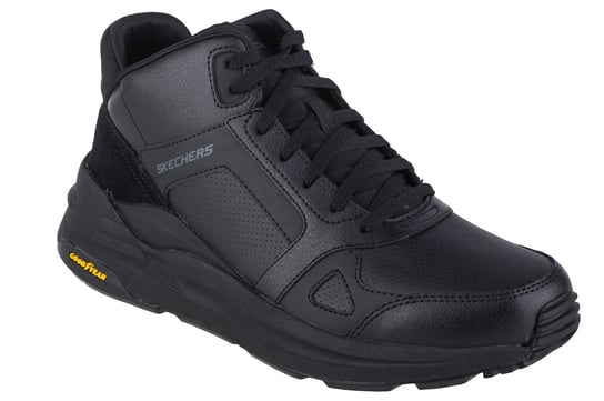 Skechers Global Jogger - High Flight 237204-BBK, Męskie, trzewiki, Czarne SKECHERS