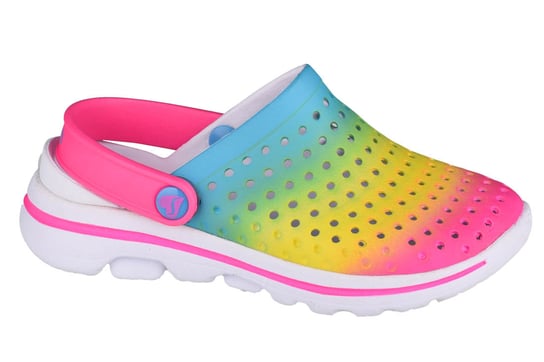 Skechers, Go Walk 5-Play By Play 308008L-MLT, dla dziewczynki, klapki, Wielokolorowe, rozmiar 32 SKECHERS