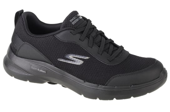 Skechers Go Walk 6 - Bold Knight 216204-Bbk, Męskie, Buty Sneakers, Czarne SKECHERS