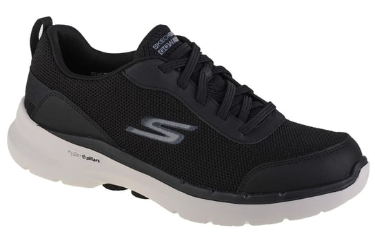 Skechers Go Walk 6 - Bold Knight 216204-BLK, Męskie, buty sneakers, Czarne SKECHERS