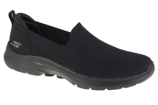 Skechers Go Walk 6 - Clear Virtue 124505-BBK damskie sneakersy czarne SKECHERS