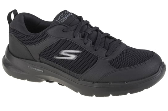 Skechers Go Walk 6 - Compete 216203WW-BBK, Męskie, buty sneakers, Czarne SKECHERS