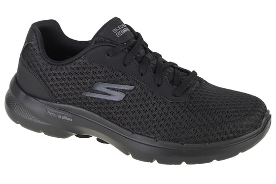 Skechers Go Walk 6 - Iconic Vision 124514-BBK, Damskie, buty sneakers, Czarne SKECHERS