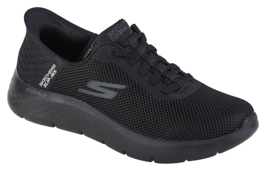 Skechers Go Walk Flex-Hands Up 216496-BBK, Męskie, buty sneakers, Czarne SKECHERS