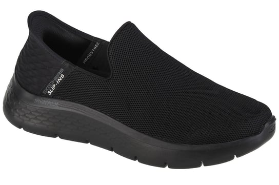 Skechers Go Walk Flex Slip-ins 216491-BBK, Męskie, buty sneakers, Czarne SKECHERS