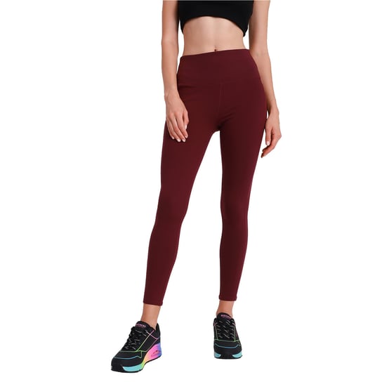 Skechers Go Walk High Waisted Legging W03LG30B-PUR, Kobieta, Leginsy, Fioletowy SKECHERS