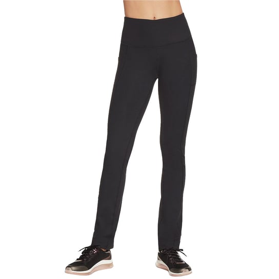 Skechers Go Walk Joy Pant W03PT84-BLK damskie spodnie czarne SKECHERS