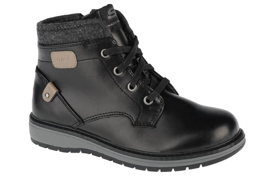 Skechers Gravelen-City Trek 94064L-BLK chłopięce buty zimowe czarne SKECHERS