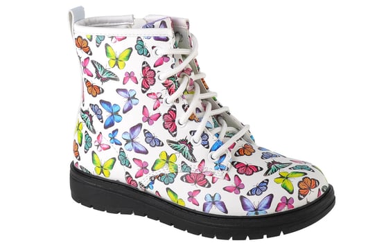 Skechers Gravlen - Butterfly Squad 303420L-Wmlt, Dla Dziewczynki, Trzewiki, Czarne SKECHERS