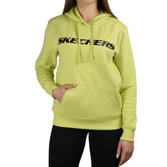 Skechers Heritage Hoodie WHD65-LIME damska Bluza sportowa zielona SKECHERS