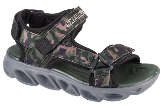 Skechers Hypno-Splash - Sun Breaks 400077L-BKOL, dla chłopca, sandały, Czarne SKECHERS