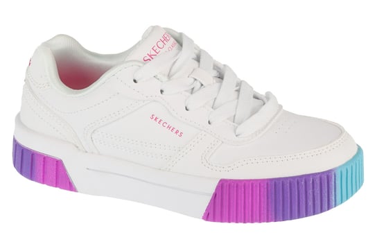 Skechers Jade 310890L-WMN, dla dziewczynki, buty sneakers, Biały SKECHERS