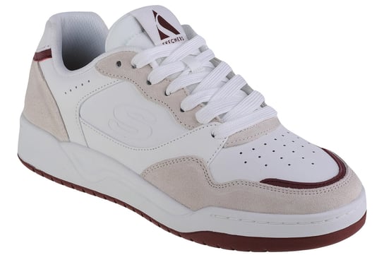 Skechers Koopa-Volley Low Lifestyle 183241-Wbug, Męskie, Buty Sneakers, Biały SKECHERS