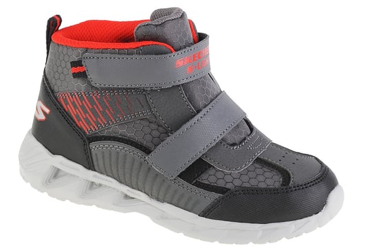 Skechers Magna-Lights-Frosty Fun 401504N-Ccbk, Dla Chłopca, Buty Sneakers, Szary SKECHERS