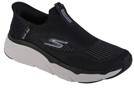 Skechers Max Cushioning - Advantageous Slip-ins 220389-BKW, Męskie, buty sneakers, Czarne SKECHERS