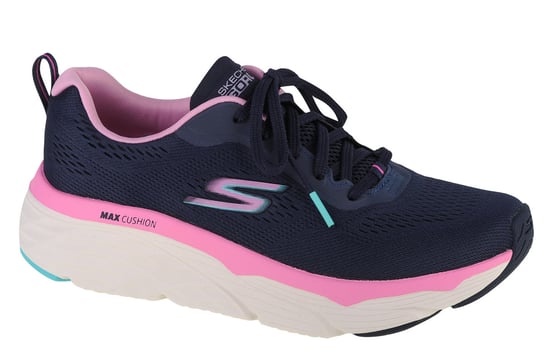 Skechers Max Cushioning Elite 128551-Nvpk, Damskie, Buty Do Biegania, Granatowy SKECHERS