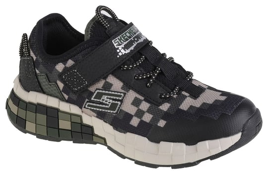 Skechers Mega-Craft 400000L-BKOL, dla chłopca, buty sneakers, Zielony SKECHERS