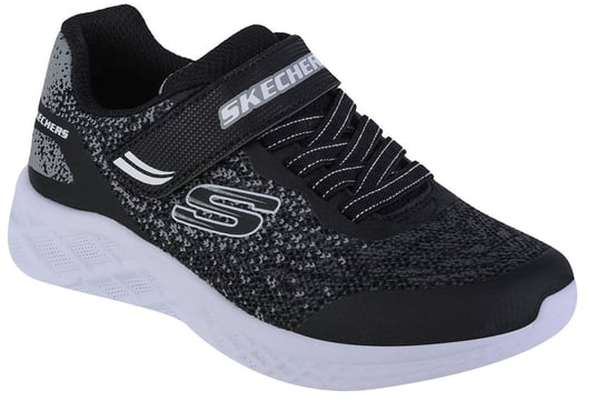 Skechers Microspec II 403920L-BKGY, dla chłopca, buty sneakers, Czarne SKECHERS