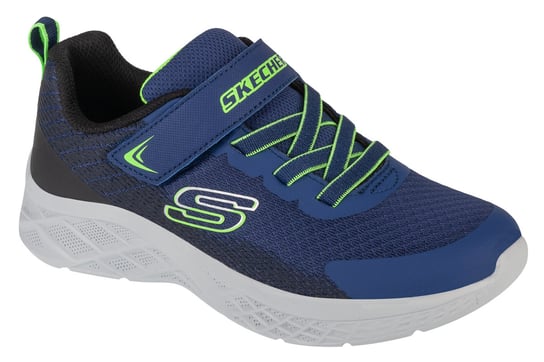 Skechers Microspec II - Zovrix 403924L-NBLM, dla chłopca, buty sneakers, Granatowy SKECHERS