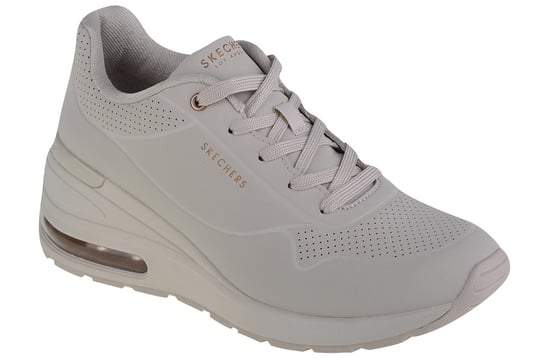 Skechers Million Air-Elevated Air 155401-Ofwt, Damskie, Buty Sneakers, Beżowy SKECHERS