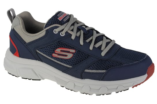 Skechers Oak Canyon-Verketta 51898-NVGY, Męskie, buty sneakers, Granatowy SKECHERS