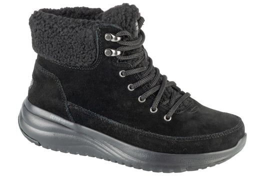 Skechers On-The-Go Stellar - Winterize 144770-BBK, Damskie, buty zimowe, Czarne SKECHERS