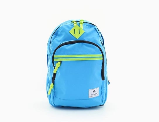 Skechers, Plecak dwukomorowy, Neonsplash niebieski, 45x31x18 cm SKECHERS