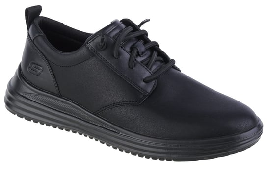 Skechers Proven-Mursett 204667-BBK, Męskie, półbuty, Czarne SKECHERS