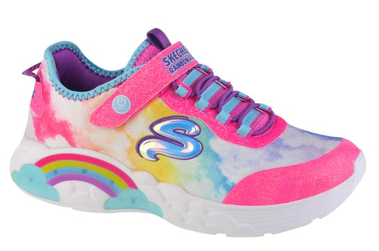 Skechers Rainbow Racer 302300L-PKMT, dla dziewczynki, buty sneakers, Różowy SKECHERS