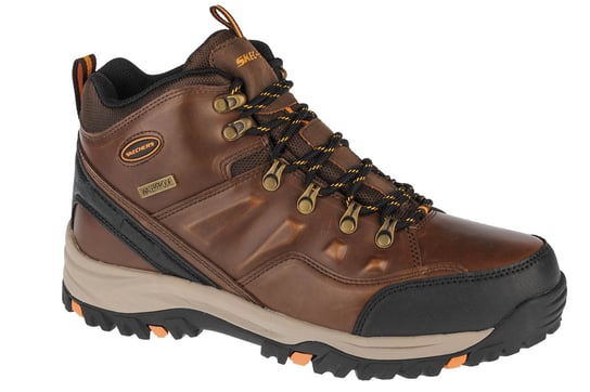 Skechers Relment-Traven 65529-DKBR, męskie buty trekkingowe brązowe SKECHERS