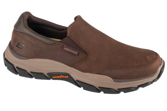 Skechers Respected - Calum 204480-COC, Męskie, półbuty, Brązowy SKECHERS