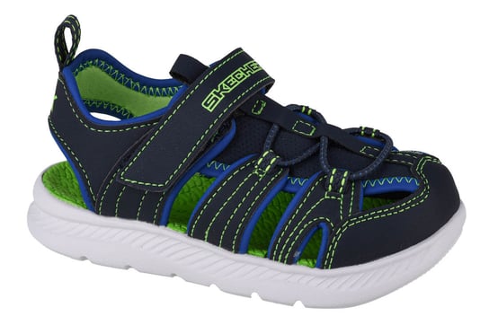 Skechers, Sandały sportowe dla dzieci, Skechers C, Flex Sandal 2.0 Heat Blast 400041N, NVLM, granatowy, rozmiar 24 SKECHERS