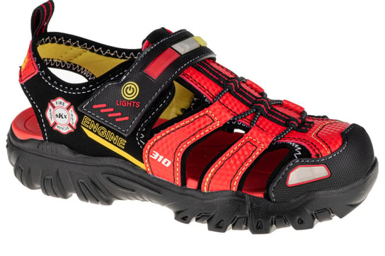 Skechers, Sandały sportowe dla dzieci, Skechers Damager III Sandal 400072L, BKRD, czerwony, rozmiar 29 SKECHERS
