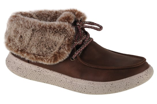 Skechers Skipper - Hang Glider 113443-Brn, Damskie, Buty Zimowe, Brązowy SKECHERS