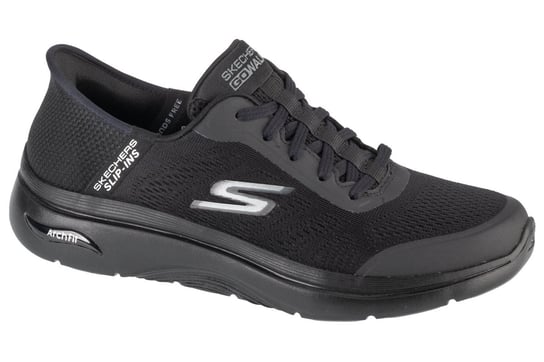 Skechers Slip-ins: Arch Fit 2.0 - Simplicity 2 216602-BBK, Męskie, buty sportowe, Czarne SKECHERS