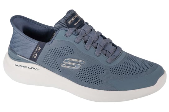 Skechers Slip-Ins: Bounder 2.0 - Emerged 232459-SLT, Męskie, buty sneakers, Niebieski SKECHERS