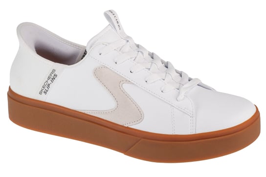 Skechers Slip-ins: Eden LX - Strando 232448-WNT, Męskie, buty sneakers, Biały SKECHERS