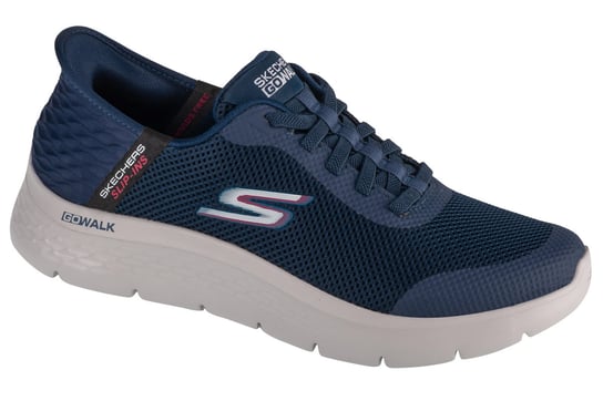 Skechers Slip-Ins: Go Walk Flex - Hands Up 216324-NVY, Męskie, buty sneakers, Granatowy SKECHERS